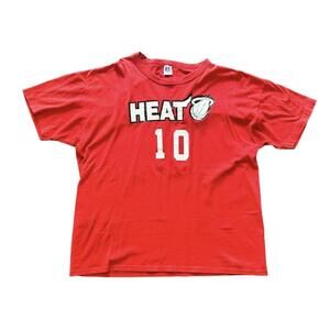 90S Miami Heat T Shirt Size Xl Single Stitch